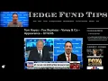 Hedge Fund Tips with Tom Hayes - Cast