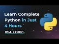 Python Full Course for Beginners 2026 Master Python OOPS in 4 Hours