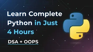 Python Full Course for Beginners 2026 Master Python OOPS in 4 Hours