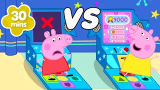 Peppa Pig VS sa cousine Chloé : DUEL DE DANSE à l'ARCADE ! 🕹️🎶 | Contes de Peppa