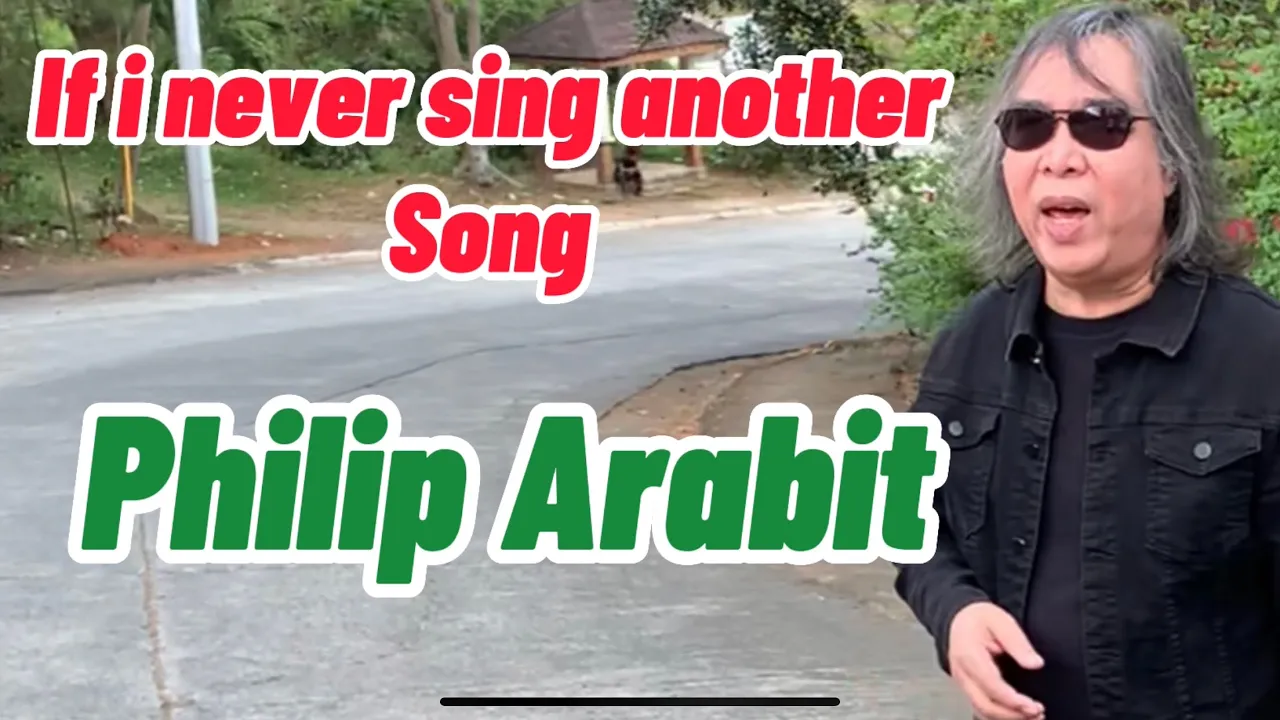MATT MONRO IF I NEVER SING ANOTHER SONG PHILIP ARABIT (cover) MATT MONRO IF I NEVER SING ANOTHER SONG PHILIP ARABIT (cover)