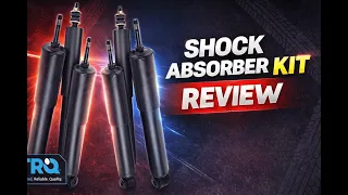 Review - TRQ Front Rear Shock Absorbers LH RH Kit Set of 4 for Ford E Series Van