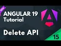 Angular 19 Tutorial Delete API Call Integration in Angular Part 15