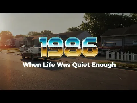 BACK TO 1986 — When Life Was Quiet Enough // Nostalgia, Dreamwave, Chillwave, 80s Suburban Mix