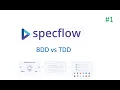 Part 1 Specflow tutorial BDD vs TDD