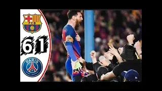 المباراة التي لن تمل من اعادتها مباراة برشلونة وباريس سان جيرمان 6 1 انهيارعصام الشوالي  المباراة التي لن تمل من اعادتها مباراة برشلونة وباريس سان جيرمان 6 1 انهيارعصام الشوالي