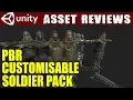 Unity Asset Reviews - PBR Customized Soldier