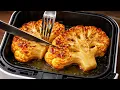 Cauliflower Steaks in Air Fryer Tastes Better Than Meat No Oil Just Crispy Magic