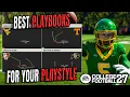 The BEST Playbooks For YOUR Playstyle in CFB 27