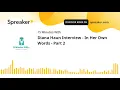 Diana Haun Interview - In Her Own Words