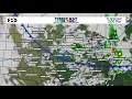 Rain timeline for today
