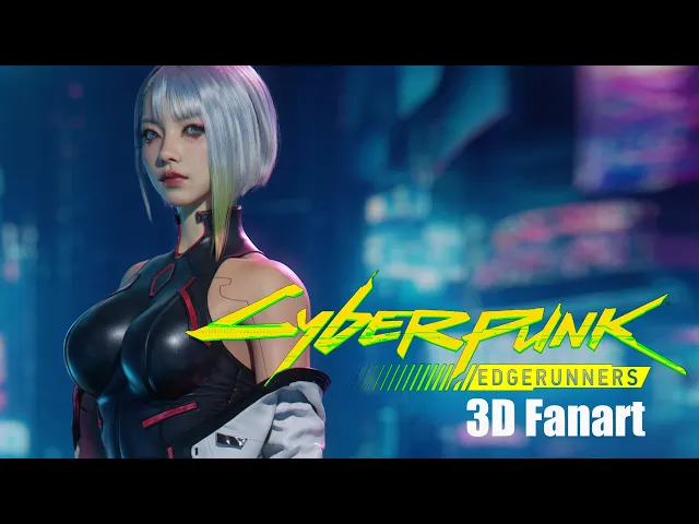Cyberpunk: Edgerunners LUCY - 3D Fanart