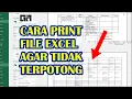 Download Lagu CARA PRINT FILE EXCEL AGAR TIDAK TERPOTONG (FULL KERTAS A4)