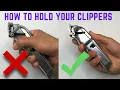 Download Lagu How To Hold Your Clippers And Use Lever To Fade Hair