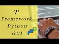 Qt Framework Python Gui - Graphical User Interfaces in Python with PyQt