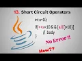 Java Operators Assignments Part 5 Short Circuit Operators Explained Fight4Tech