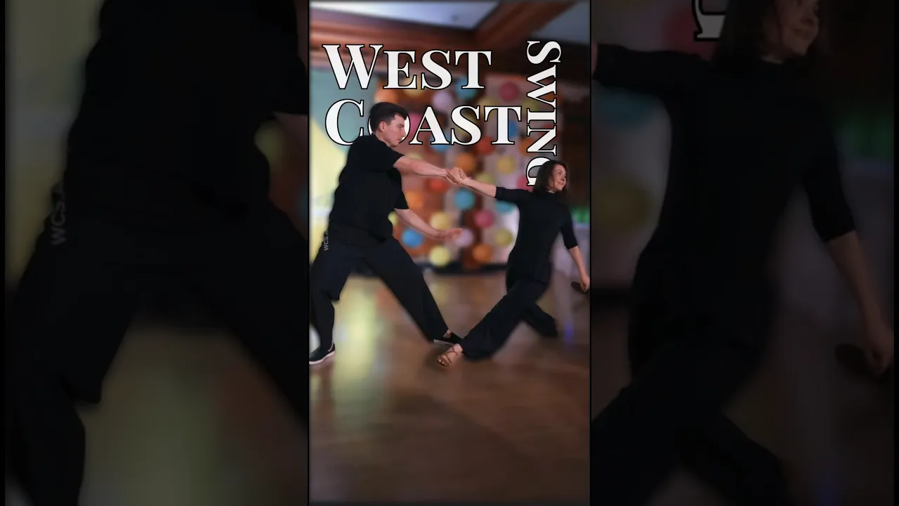 West Coast Swing Improvisation part 3 #semionmaria #westcoastswing #modernswing #improvisation #wcs