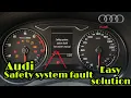 Audi safety system fault easy solution