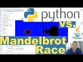 Java vs Python Mandelbrot set race