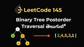 Leetcode 145 Binary Tree Postorder Traversal Python