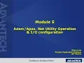 Advantech iSensing e-Learning ADAM Module5 - Net Utility Configuration
