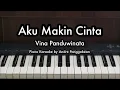 Download Lagu Aku Makin Cinta - Vina Panduwinata | Piano Karaoke by Andre Panggabean