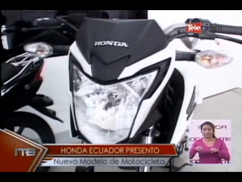 Honda Ecuador presentó nuevo modelo de motocicleta