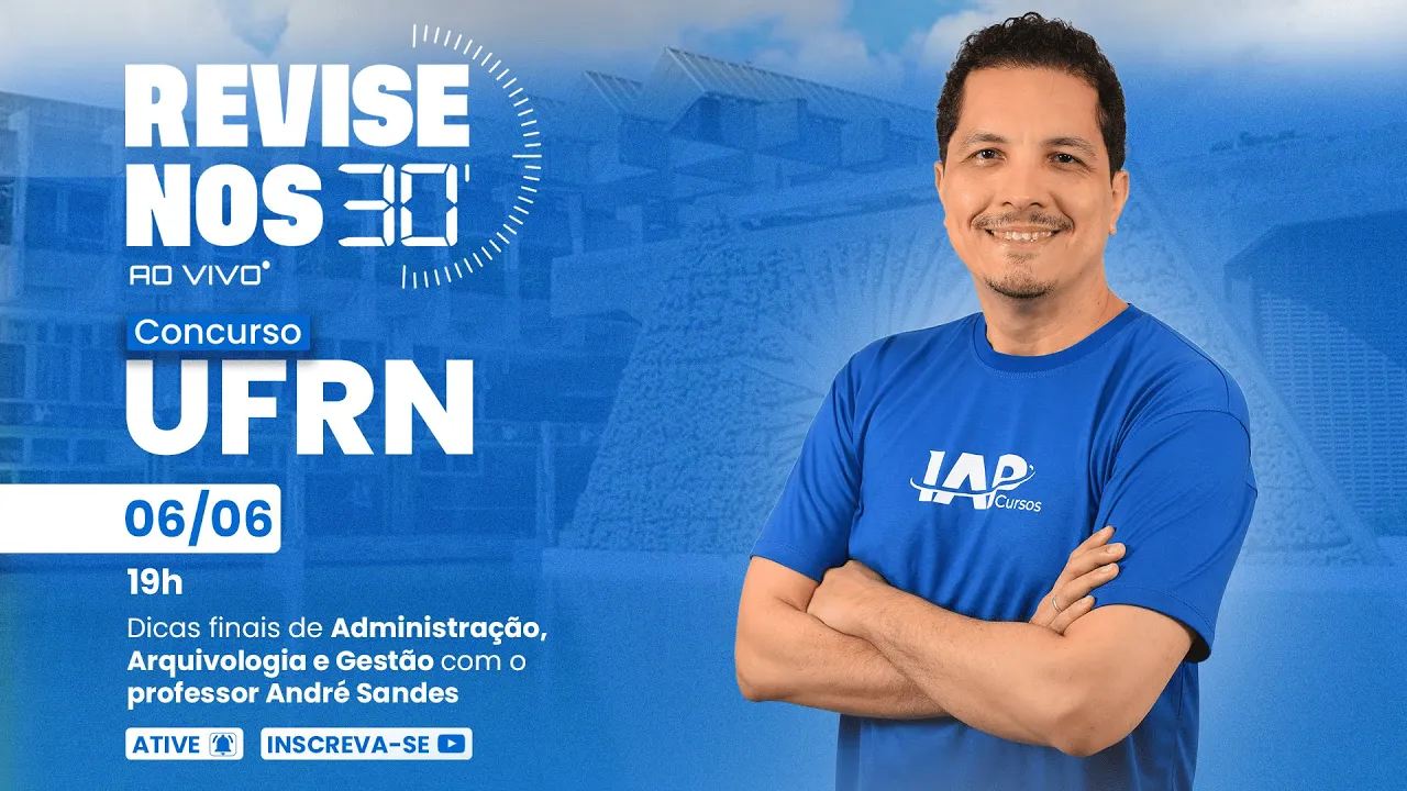 Revise nos 30 - Administração, Arquivologia e Gestão prof. André Sandes