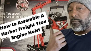 How to Assemble a Harbor Freight Cherry Picker Engine Hoist 1Ton