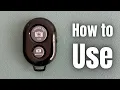 How to Use a Camera Shutter Remote Control for iPhone and Android