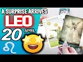 Leo A SURPRISE ARRIVES horoscope for today APRIL 20 2026 tarot APRIL