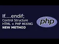 Use PHP Control Structures Mixed with HTML Web Development The Quick Code