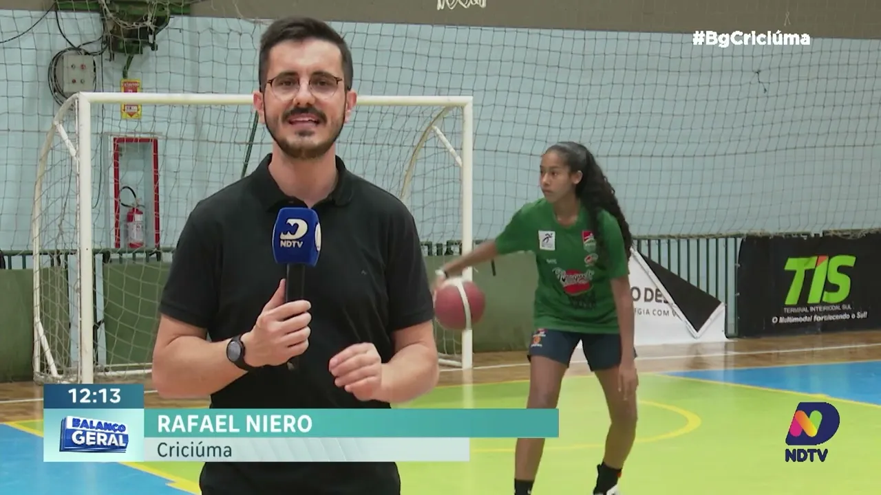 Jovem atleta de Criciúma é convocado para a Seleção Brasileira de basquete Sub-15