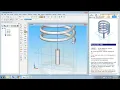Tut 10 Helical Protrusion SolidEdge V20 machine design tutorial CAD Mechanical Engineering