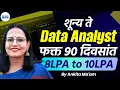 Data Analyst complete strategy in Marathi 10 Lpa Jobs in 90 days Ankita Ma am