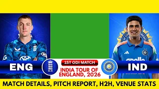 England vs India 1ST Odi Match Preview 