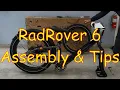 RadRover 6 Plus Assembly Tips