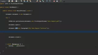 Add date to java iText report
