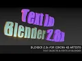 Blender for C4D Artists - 01