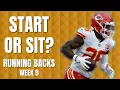 Week 9 Which Running Backs should you FLEX Fantasy Football Advice