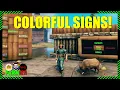 How to make COLORFUL signs