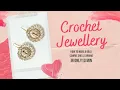 DIY Crochet Earrings with Cowrie Shell fast and easy
