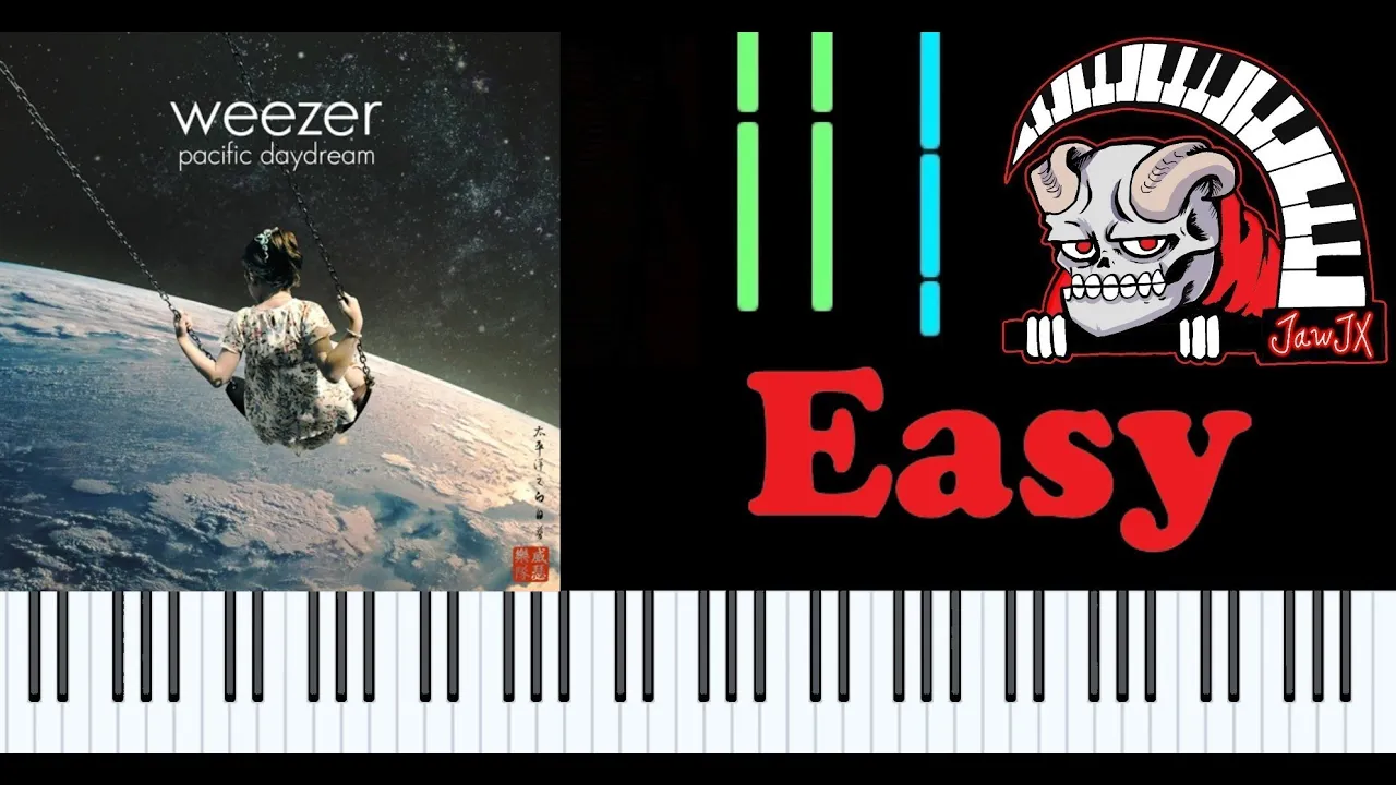 Weezer - " QB Blitz " Piano Synthesia