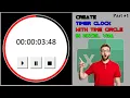 How to create circular count down timer create timer clock in excel vba Excel VBA Clock timer