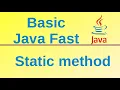 Static variable and method - Basic Java Fast 21