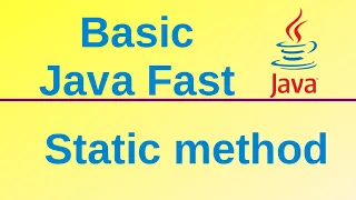 Static variable and method - Basic Java Fast 21