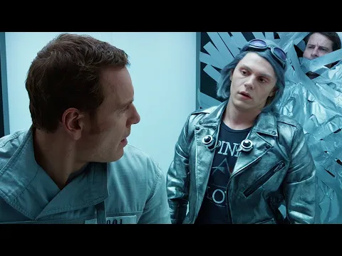 Download MP3 Quicksilver Rescues Magneto From The Prison Scene - X-Men: Days of Future Past (2014) Movie Clip HD