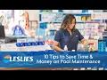 10 Tips to Save Time Money on Pool Maintenance Leslie s
