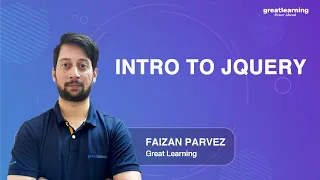 Intro to jQuery jQuery Tutorial for Beginners Great Learning