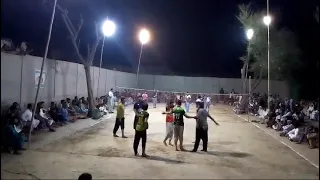 shooting volleyball match